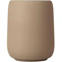 Blomus SONO gobelet à brosse à dents Ø 8,5 cm en différentes couleurs, choix : Tan