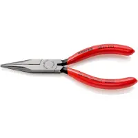 Knipex pince à bec long longueur 140mm polie poignées recouvertes de plastique mâchoires plates SB - 30 21 140 SB