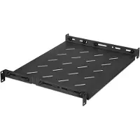 Intellinet 714082 19"Fachboden variable Schienen 350mm tief schwarz