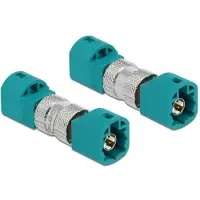 DeLOCK - Datenadapter - HSD Z (S) bis HSD Z (S) - RAL 5021, Wasserblau
