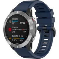 FIXED QuickFit Silicone Strap, 22 mm, Blue (22 mm, Silicone, Silicone), Sangles de montre, Bleu