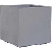 Garden Pflanzkasten FARO STONE grau Betonoptik, 40 x 40 cm Kunststoff (40 x 40 x 40 cm)