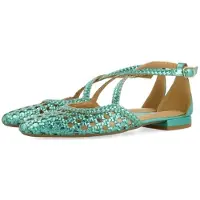 Gioseppo LESKOVIC Sandales d'été en cuir pour femme, bleu, 71180-P-Aquamarine