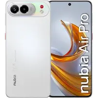 Nubia Smartphone Air Pro 5G, écran AMOLED 6,77 pouces à 120 Hz, processeur MediaTek Dimensity 7100, 8 Go de RAM, 512 Go de stockage, appareil photo 108 Mpx, batterie 5 000 mAh, Android, couleur Bianco