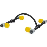 Ks Tools Tendeur de ressort avec étrier de sécurité, crochet plastifié, 240mm ( 670.0031 )