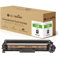 G&G Toner Remplace HP 17A Compatible Noir 1600 pages Reborn remanufactured 2 (CF)