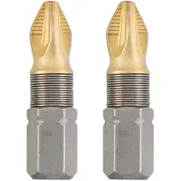 Kwb 124101 Philips bit PZ 1 Steel 2 pc(s)