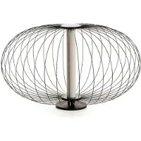 STONES Table extensible David avec plateau en céramique effet marbre gris mat et piètement en métal, structure polyvalente et élégante - David Design