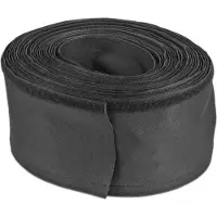 DeLOCK Gaine tissée avec fermeture velcro 10 m x 30 mm noire -