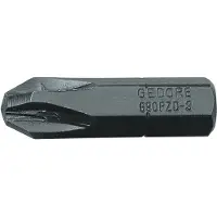 Gedore 690 PZD 3 L S-010 Set schroevendraaierbits
