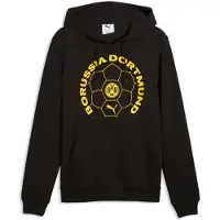 Puma Bvb Borussia Dortmund Culture Hoodie Noir XL Homme