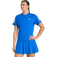 Adidas Club Climacool Short Sleeve T-shirt Bleu L Femme