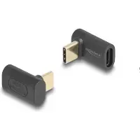 DeLOCK 60246 USB Adapter 40 Gbps USB Type-C St. zu Bu. gewinkelt