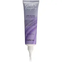 Inebrya Traitement nettoyant pour un cuir chevelu sain des cheveux gris et platine Grey By Day (Scalp Relief) 150 ml
