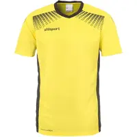 Uhlsport GOAL maillot manches courtes homme jaune citron/noir XXL