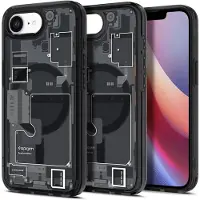 Spigen Ultra Hybrid Case (Apple iPhone 16e, Apple iPhone 17e), Coque pour téléphone portable, Noir