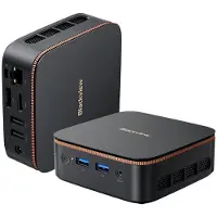 Blackview Mp20, ordinateur de bureau avec processeur Ryzen 3 3300u, 8 Go de RAM, 256 Go de SSD. Adaptateur secteur pour prise européenne (220V). Taille unique