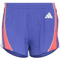 Adidas Pantalon de sport 'ADIZERO A' indigo / rouge clair / blanc
