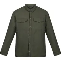 Regatta Gawayne Long Sleeve Shirt Vert S Homme