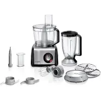 Bosch MC812M814, 3,9 l, Noir, Inox, Transparent, Bouton rotatif, 1,1 m, Plastique, 1250 W