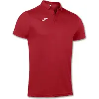 Joma Hobby Short Sleeve Polo Rouge S Homme