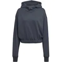 Adidas Sweatshirt à capuche courte femme Studio Lounge