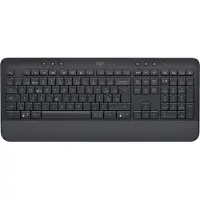 Logitech Signature K650 - Clavier - sans fil - Bluetooth 5.1 - QWERTZ - Suédois - graphite