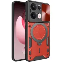 Techsuit - CamGuard Pro - Oppo Reno13 Pro - Red (Oppo Reno 13 Pro), Coque pour téléphone portable, Rouge