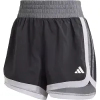 Adidas Pacer Woven Colorblock Shorts Noir S Femme