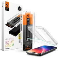 Spigen EZ Fit Glas.tR avec plateau d'installation - 1 pack pour Apple iPhone 17 Pro Max