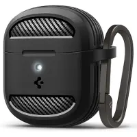Spigen Rugged Armor (Manchon pour casque d'écoute), Étui pour écouteurs + casque, Orange, Noir, Beige