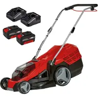 Einhell Tondeuse à gazon sans fil GE-CM 36/43, Li M, 2x4,0 Ah batteries + chargeurs