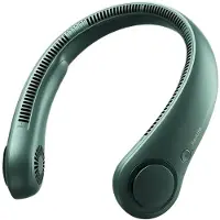 JISULIFE Ventilateur tour de cou Neck Fan 3 Vert