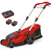 Einhell Tondeuse à gazon sans fil - GP-CM 36/450 - 36 V Twin-Pack - Largeur de coupe 38 cm - 2 batteries 4,0 Ah