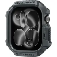 Spigen Rugged Armor 2, Montre connectée : accessoires, Gris