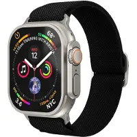 Vonmählen Bracelet Classic Nylon Loop pour Apple Watch | 44/45/46/49 mm - Noir