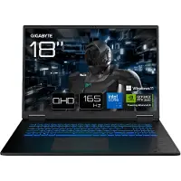 Gigabyte GAMING A18 PRO DYJG3DEBC4SH, processeur Intel Core i7, écran de 45,7 cm (18 pouces), résolution 2560 x 1600 pixels, 32 Go de RAM, disque dur de 1 To, système d'exploitation Windows 11 Home
