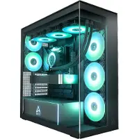 Arctic Boîtier Case Xtender Noir Verre Transparent - Midi/Mini-tour - Midi/Mini-tour - ATX