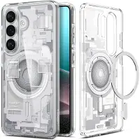 Spigen Ultra Hybrid MagSafe (Samsung Galaxy S26), Coque pour téléphone portable, Blanc