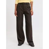 Jack & Jones Pantalon à pince 'JXELLIS' brun foncé / greige