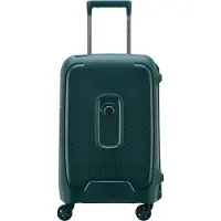 Delsey PARIS trolley Moncey 4 Double Rolls Cabin Trolley 55 Vert vert foncé