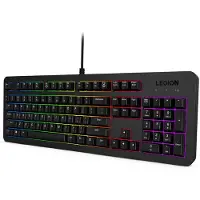 Lenovo Kit clavier + souris gaming Legion KM310 RGB, disposition US, Noir