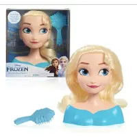 Just Play Mini-tête de coiffage Disney Princesse Elsa