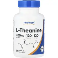 Nutricost , L-Théanine, 200 mg, 120 gélules