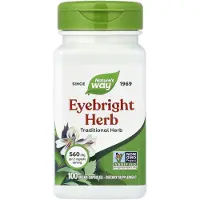 Nature'S Way , Herbe d'Euphraise, 560 mg, 100 Gélules Végaliennes (280 mg par Gélule)
