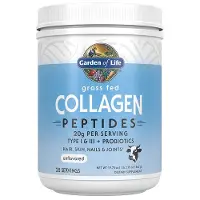 Garden of life , Peptides de Collagène Nourri à l'Herbe, Non Aromatisé, 19,75 oz (560 g)