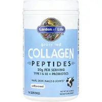 Garden of life , Peptides de Collagène Nourri à l'Herbe, Non Aromatisé, 9,87 oz (280 g)
