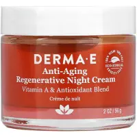 DERMA E , Crème Nuit Régénérante Anti-Âge, 2 oz (56 g)