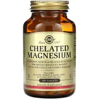 Solgar , Magnésium Chélaté, 100 comprimés