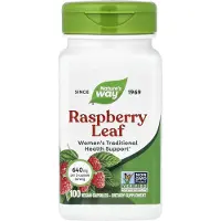 Nature'S Way , Feuille de Framboisier, 640 mg, 100 Capsules Végétaliennes (320 mg par Capsule)
